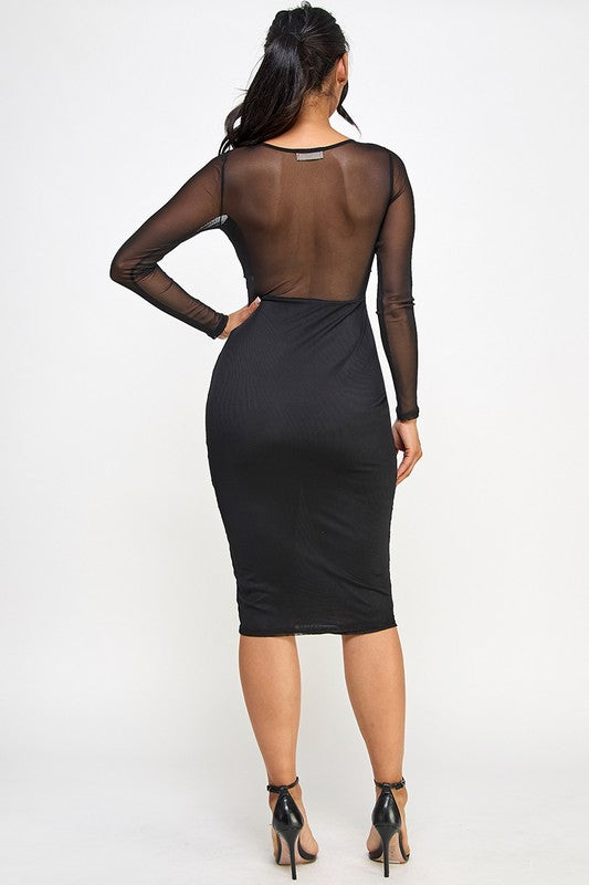 Sherlyn Mesh Dress