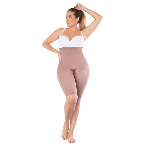 Double Lined Medium Compression Long Leg Shaper (FAJA LUCIA)