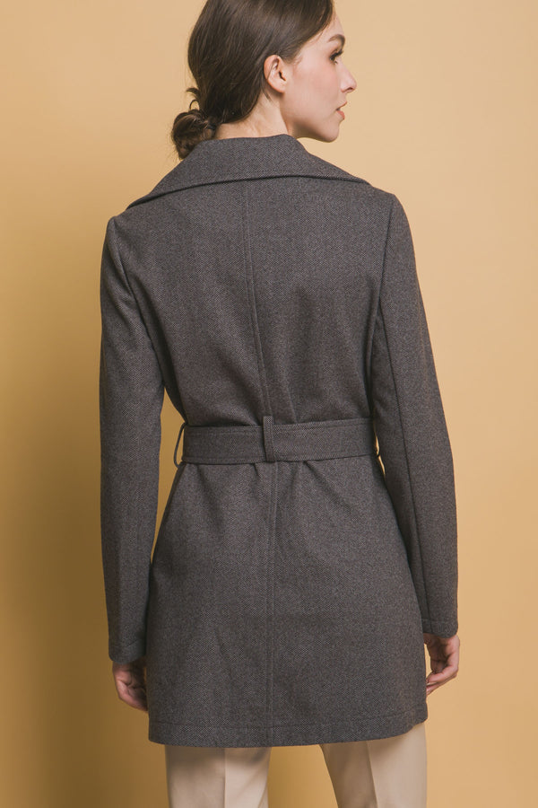 Fernanda Belted Wrap Coat