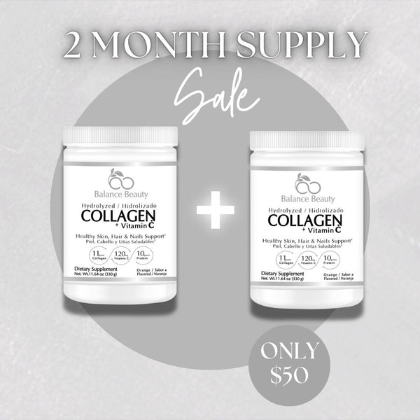 Collagen + Vitamin C (ORANGE FLAVOR) Bundle