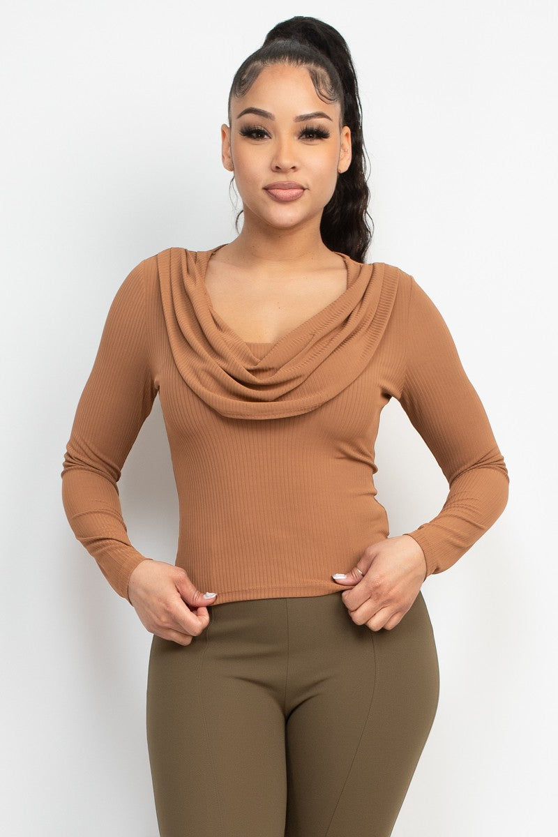 Nicole Cowl Neck Top