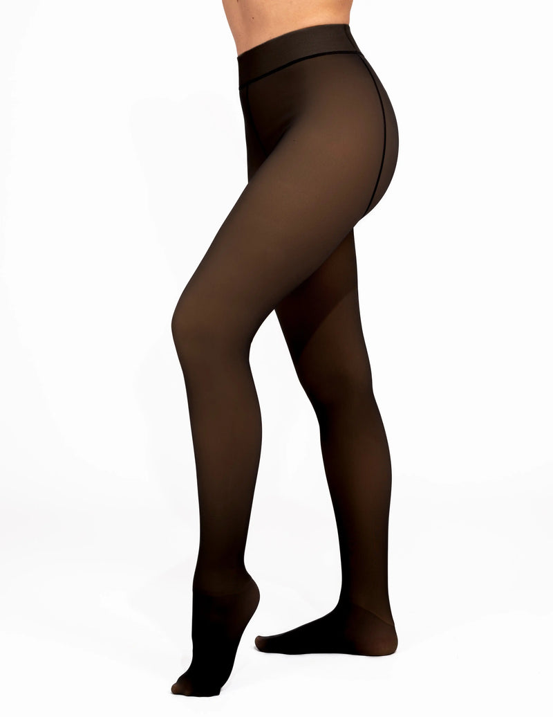 2 PACK Fleece Lined Tights