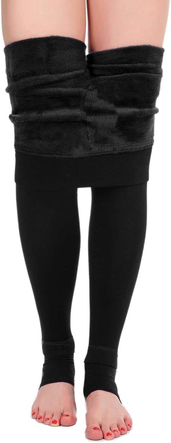 2 PACK Fleece Lined Tights